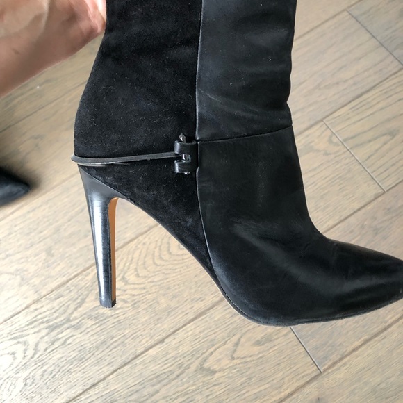 Sexy Sam Eldeman, suede and leather boots, size 8, barely worn - Picture 3 of 4